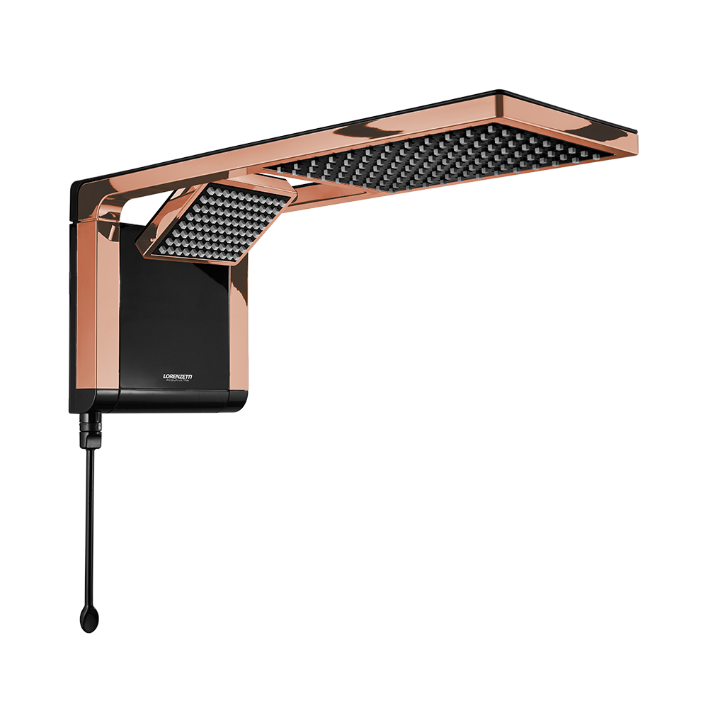 Ducha Eléctrica Lorenzetti Acqua Duo Ultra  Oro Rosa 220v - Lorenzetti Colombia