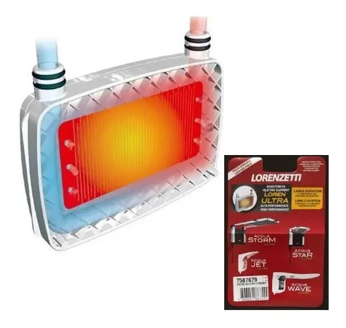 Resistencia Ducha Acqua Duo Ultra 220v - Lorenzetti Colombia